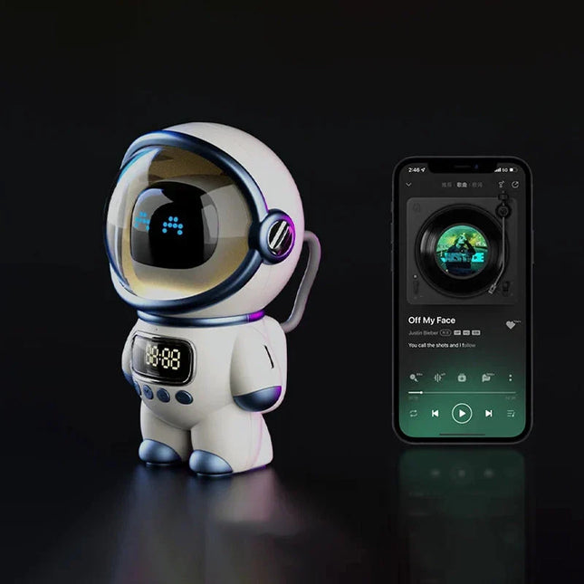 Astronautti digitaalinen herätyskello teinipojalle