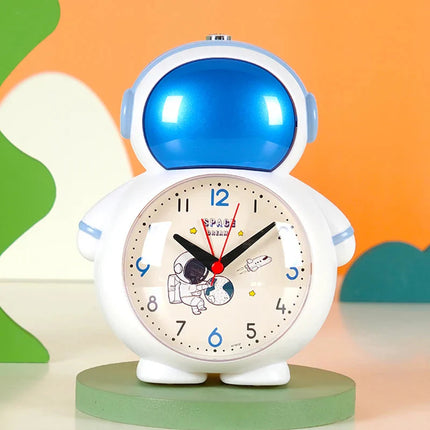 Astronautti herätyskello pojalle analogisella näytöllä