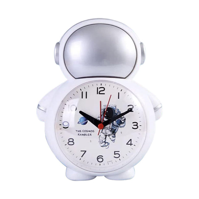 Astronautti herätyskello pojalle analogisella näytöllä
