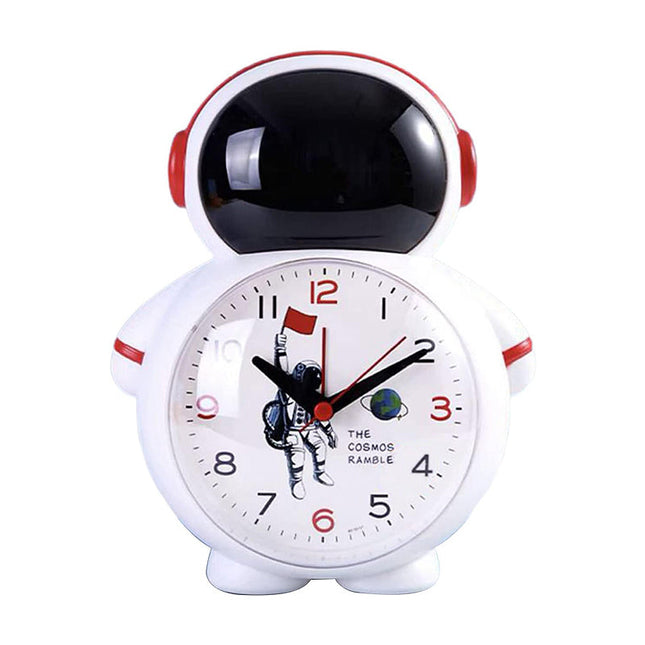 Astronautti herätyskello pojalle analogisella näytöllä