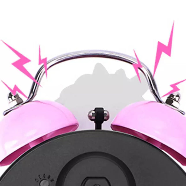 Tytön söpö yksisarvinen herätyskello