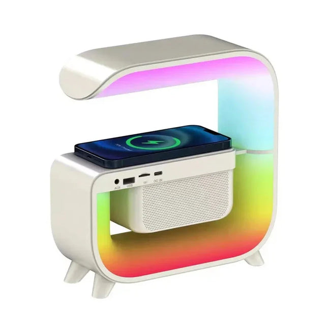 Monitoiminen herätyskello bluetooth-kaiuttimella