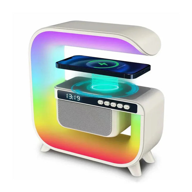 Monitoiminen herätyskello bluetooth-kaiuttimella