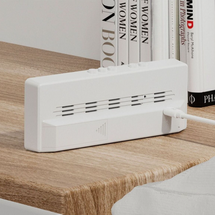 Paristokäyttöinen valaistu LED-herätyskello