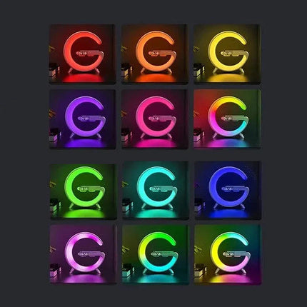 Auringonnousu herätyskello langattomalla laturilla