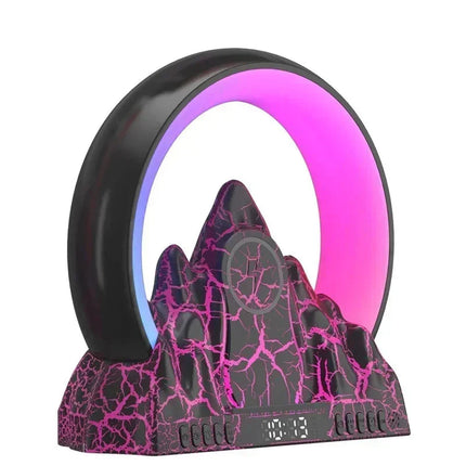 Lasten yövaloherätyskello vuori-designilla