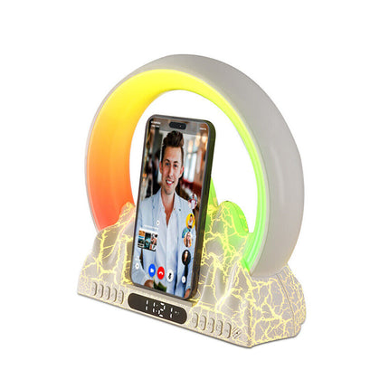 Lasten yövaloherätyskello vuori-designilla