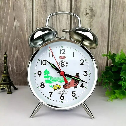 Perinteinen mekaaninen kaksoiskello herätyskello