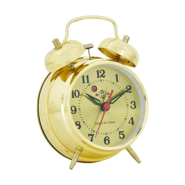 Kovaääninen mekaaninen herätyskello tuplakelloilla