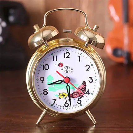 Mekaaninen herätyskello tuplakelloilla