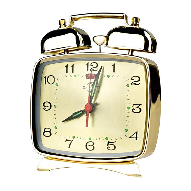 Pieni mekaaninen retro herätyskello