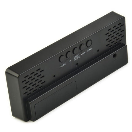 Digitaalinen herätyskello sateenkaariväreillä