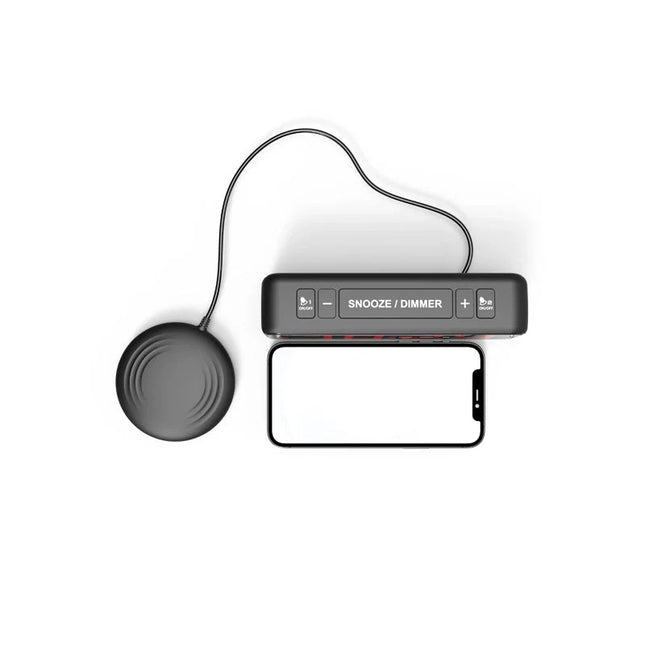 Tehokas tärinäherätyskello sängynravistimella