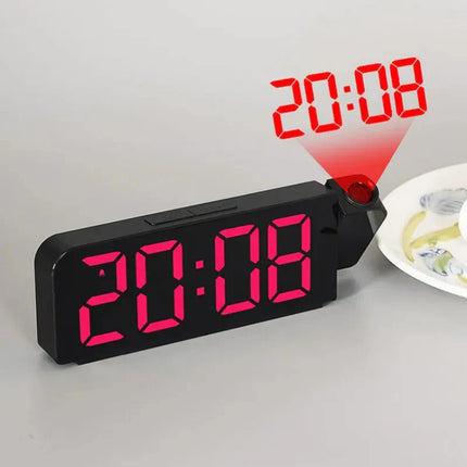 Digitaalinen projektoriherätyskello peilinäytöllä