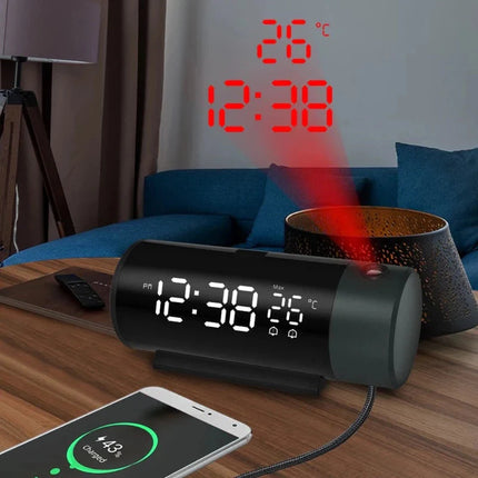 Kattoon projisoiva digitaalinen herätyskello