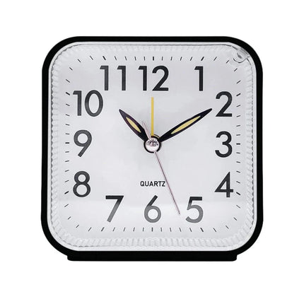 Selkeä paristokäyttöinen analoginen herätyskello