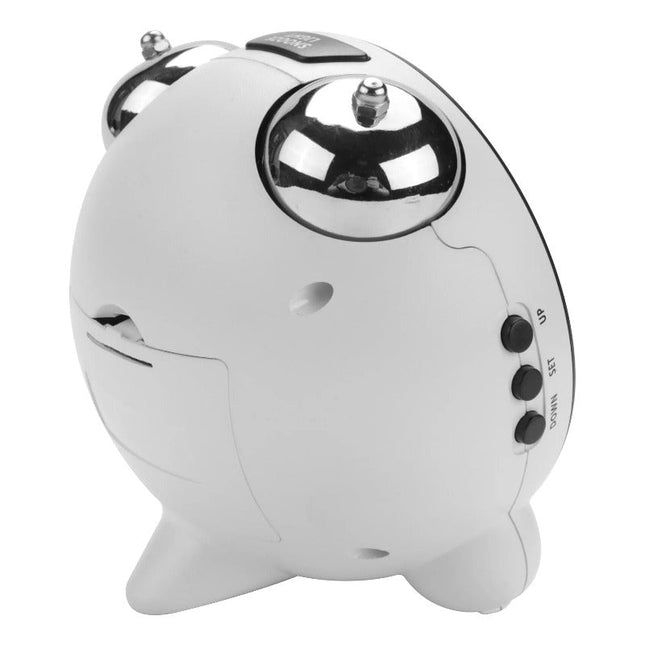 Kovaääninen herätyskello digitaalisella näytöllä