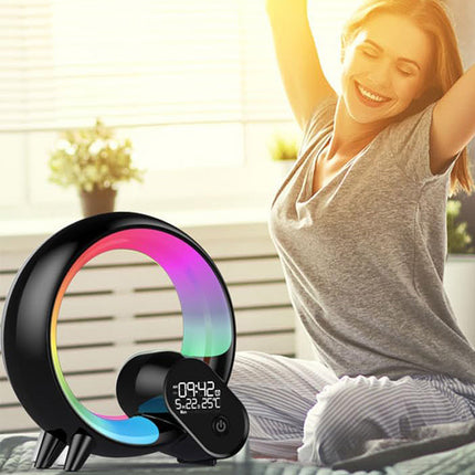 Auringonnousu-herätyskello luonnonäänillä ja radiolla