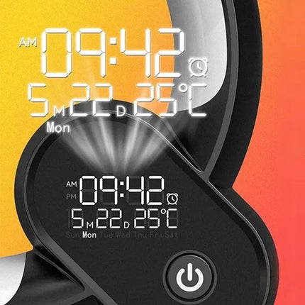 Auringonnousu-herätyskello luonnonäänillä ja radiolla