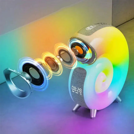 Sarastusvalo herätyskello Bluetooth-kaiuttimella