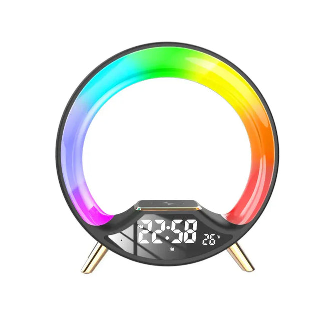 Lasten auringonnousu-herätyskello RGB-tunnelmavalolla