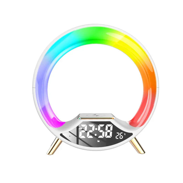 Lasten auringonnousu-herätyskello RGB-tunnelmavalolla