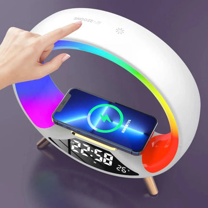 Lasten auringonnousu-herätyskello RGB-tunnelmavalolla