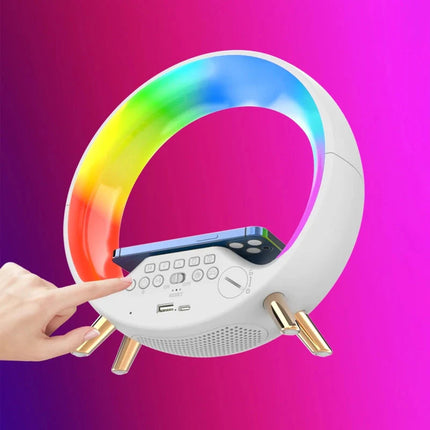 Lasten auringonnousu-herätyskello RGB-tunnelmavalolla