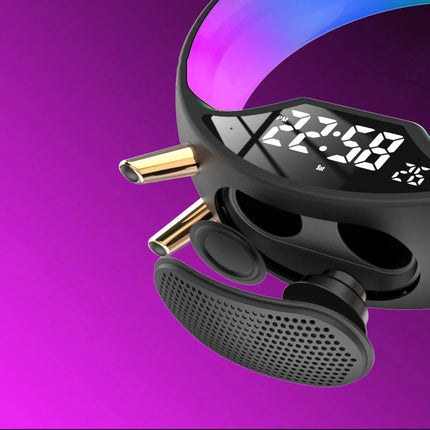 Lasten auringonnousu-herätyskello RGB-tunnelmavalolla