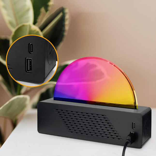 Herätysvalo auringonnousu- ja laskusimulaatiolla