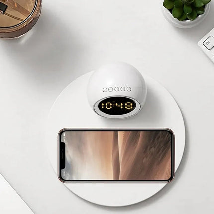 Auringonnousu-herätyskello langattomalla laturilla teinille