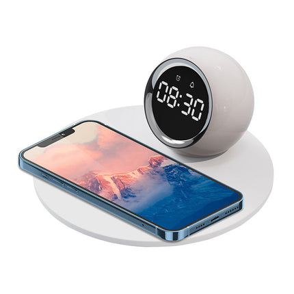 Auringonnousu-herätyskello langattomalla laturilla teinille