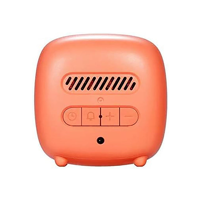 Lasten herätyskello yövalolla ja lämpömittarilla