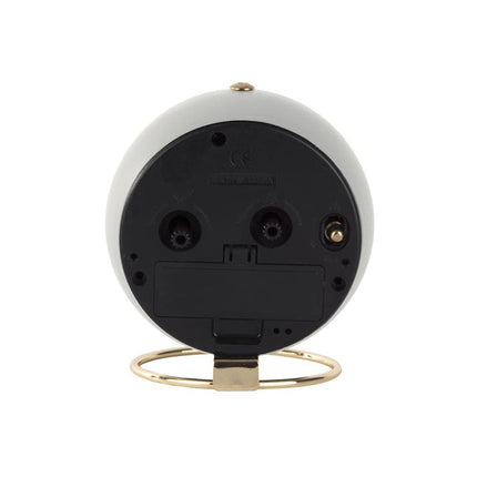 Valkoinen moderni vintage herätyskello