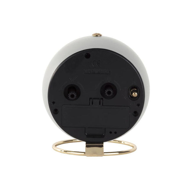 Valkoinen moderni vintage herätyskello