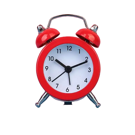 Pieni vintage herätyskello tuplakelloilla